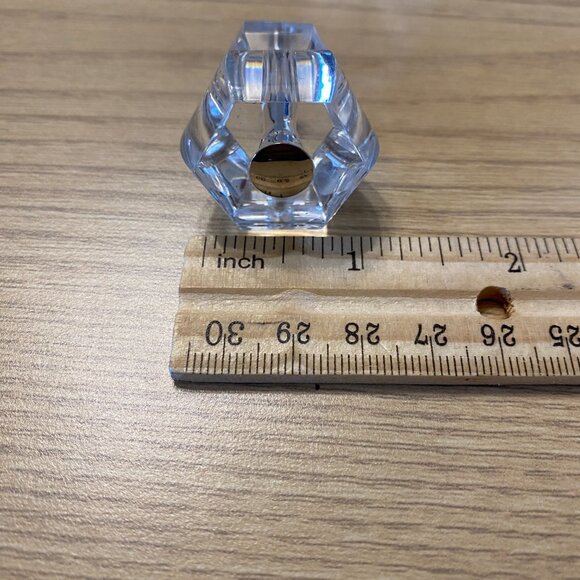 NEW Acrylic Clear Knobs Pulls for Cabinet, Dresser - 10 Pieces - Picture 6 of 6